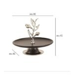 Nickel Plated Aluminum Cake Stand - Image 2
